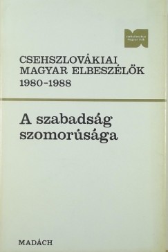 Fazekas Jzsef   (Vl.) - Tth Kroly   (Vl.) - Csehszlovkiai magyar elbeszlk 1980-1988