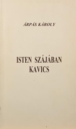 Isten szájában kavics - dedikált
