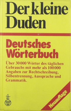 Der kleine Duden - Deutsches Wörterbuch