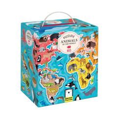 Puzzlove - A vil�g �llatai 4+