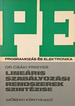 Lineris szablyozsi rendszerek szintzise