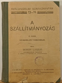A szlltmnyozs II. rsz