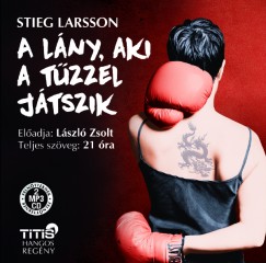 Stieg Larsson - László Zsolt - A lány, aki a tûzzel játszik - Hangoskönyv 2CD