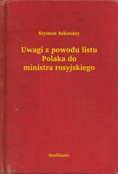 Uwagi z powodu listu Polaka do ministra rosyjskiego