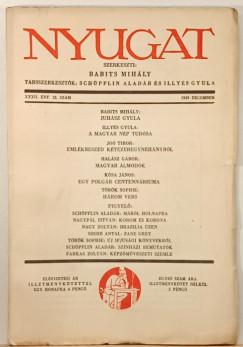 Nyugat XXXII. vf. 12. szm