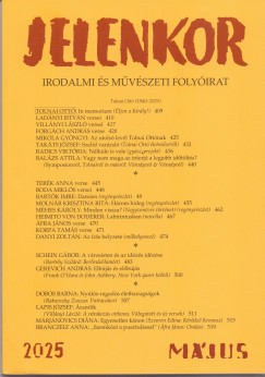 Jelenkor - Irodalmi s mvszeti folyirat - 2025. mjus