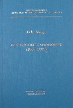Beke Margit - Esztergomi kanonokok