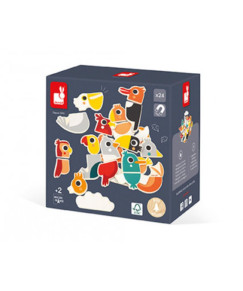 Madaras m�gnesek vegyesen - 24 darab