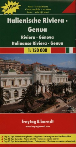 Italienische Riviera - Genua 1:150 000