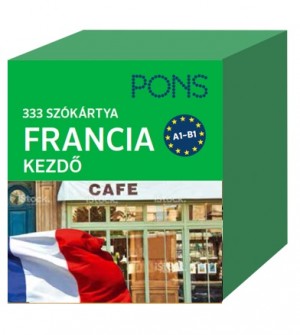 Vida Enikő - PONS 333 Szókártya Francia kezdő -A1-B1