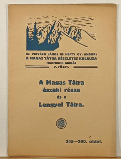 A Magas Ttra szaki rsze s a Lengyel Ttra 245-260. oldal