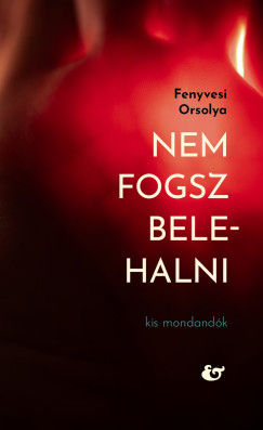 Fenyvesi Orsolya - Nem fogsz belehalni - Kis mondandanók