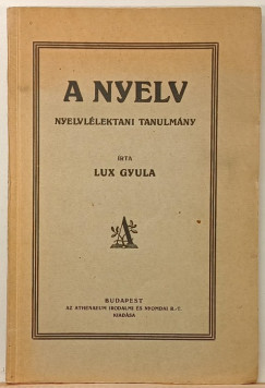 A nyelv