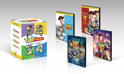 Josh Cooley - John Lasseter - Lee Unkrich - Toy Story 1-4. gyûjtemény - DVD