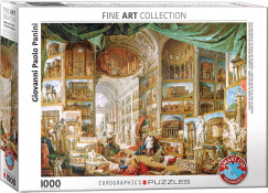 Giovanni Panini - Az �kori R�ma l�tk�peinek gal�ri�ja, 1000 db-os puzzle (EUROGRAPHICS, 6000-5907)