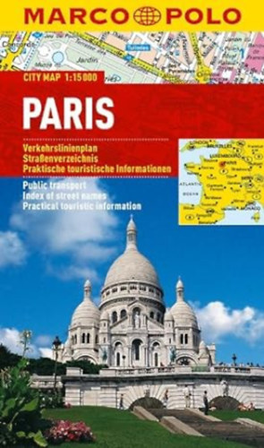 MARCO POLO - CITY MAP Paris (1:15 000)