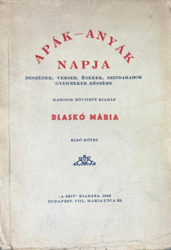 Blaskó Mária - Apák-anyák napja