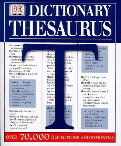 Dictionary Thesaurus (DK Concise)