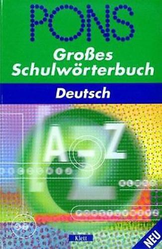 Andreas Cyffka; Andrea Hppner - PONS Groes Schulwrterbuch A-Z