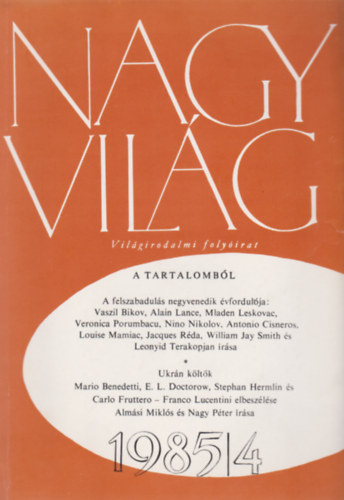 Nagyvilág 1985/4
