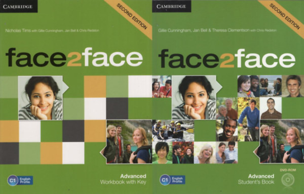 Gillie Cunningham, Jan Bell, Chris Redston, Theresa Clementson Nicholas Tims - face2face Advanced Student's Book + Workbook with Key