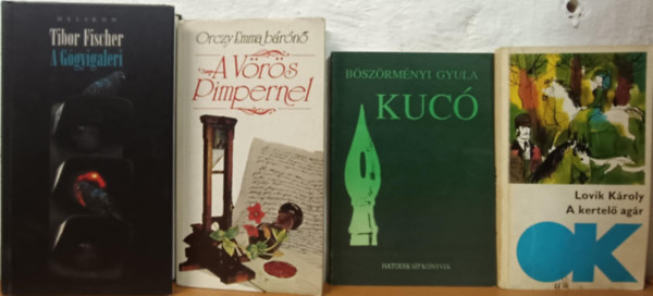 Orczy Emma B�r�n�, Lovik K�roly, B�sz�rm�nyi Gyula Tibor Fischer - Magyar irodalmi k�nyvcsomag