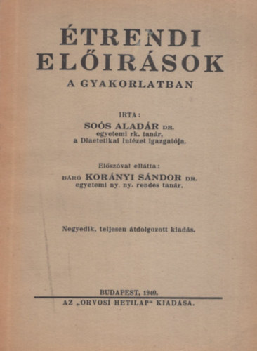 So�s Alad�r Dr. - �trendi el��r�sok a gyakorlatban