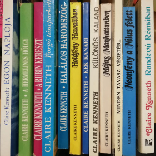 Claire Kenneth - 12 db Claire Kenneth k�nyv