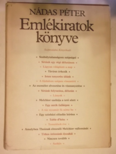 Ndas Pter - Emlkiratok knyve
