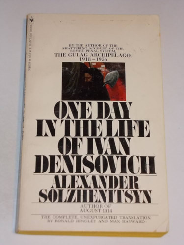 Alexander Solzhenitsyn - One day in the life of Ivan Denisovich