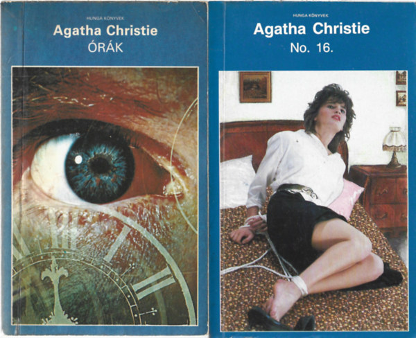 Agatha Christie - 2 db k�nyv, �r�k, No. 16.