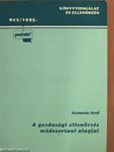 Kamar�s Jen� - A gazdas�gi ellen�rz�s m�dszertani alapjai
