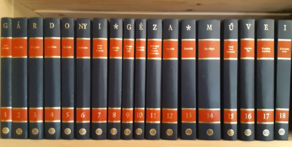 G�rdonyi G�za - G�rdonyi G�za M�vei 1-18.
