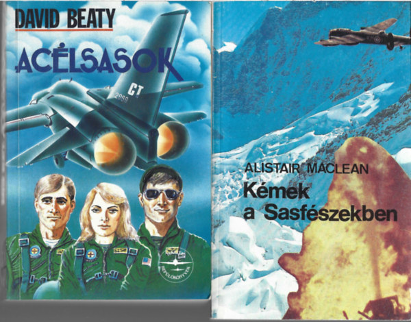 2 db knyv, David Beaty: Aclsasok, Alistair Maclean: Kmek a sasfszekben