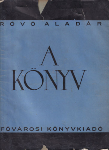 Rv Aladr - A knyv