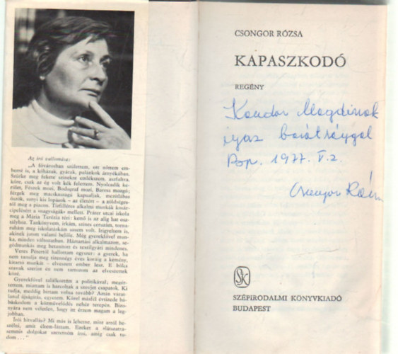 Csongor R�zsa - Kapaszkod�