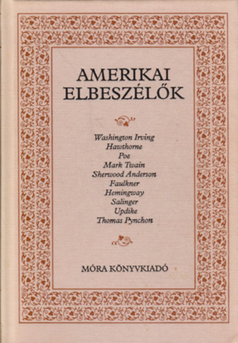 Mra Ferenc Knyvkiad - Amerikai elbeszlk