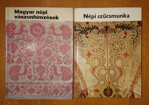 2 knyv a Magyar Npmvszet sorozatbl: Magyar mpi vszonhmzsek, Npi szcsmintk