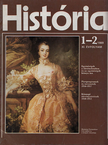História- 1989/1-6. (teljes évfolyam)