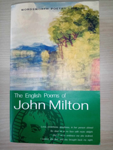 Laurence D. Lerner John Milton - The English Poems of John Milton - Wordsworth Poetry Library