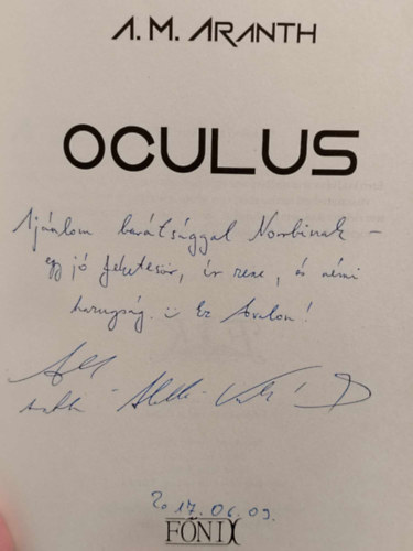 A. M. Aranth - Oculus