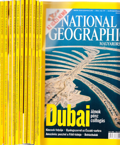 National Geographic Magyarorszg Magazin 2007/1-12.(Teljes vfolyam, lapszmonknt)