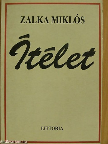 Zalka Mikls - tlet