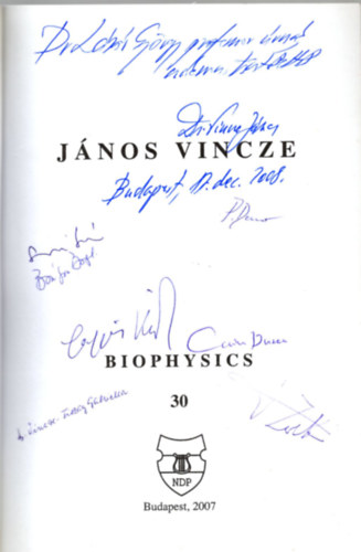 Vincze J�nos - Biofizika 33 Biophysics