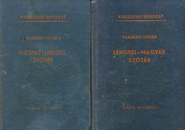 Varsányi István - Magyar-lengyel, lengyel-magyar szótár (Kisszótár sorozat)