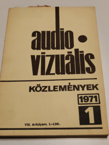 Több szerző - Audiovizuális közlemények 1971/1