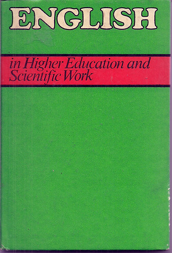 Ernst Joachim Richter - English in Higher Education and scientific Work