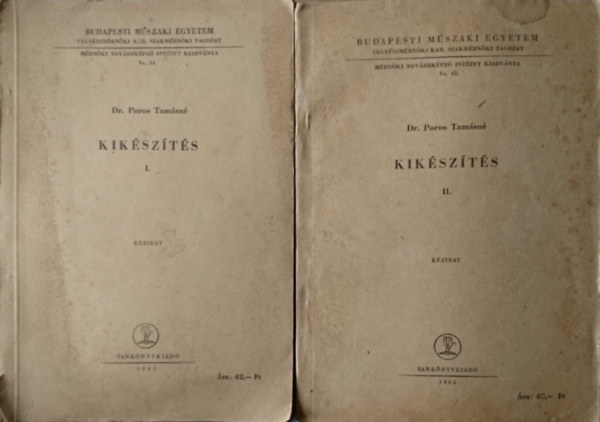 Dr. Poros Tam�sn� - Kik�sz�t�s I-II.