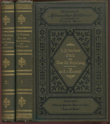 Jean-Jacques Rousseau - Emil oder �ber die erziehung