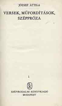 József Attila - József Attila művei I-II.